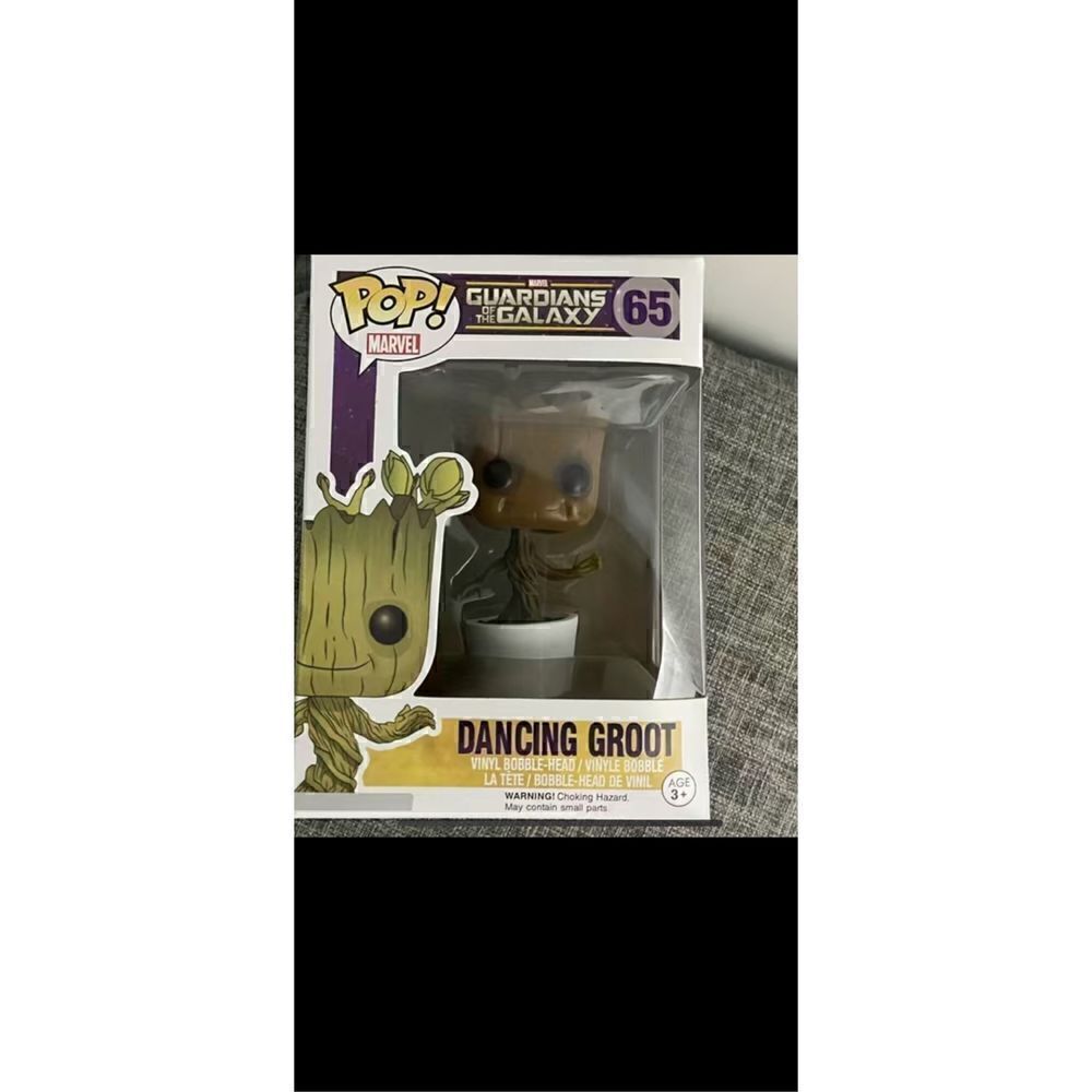 Funko Pop 65 dancing Groot from guardians of the Galaxy
